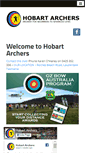 Mobile Screenshot of hobartarchers.org